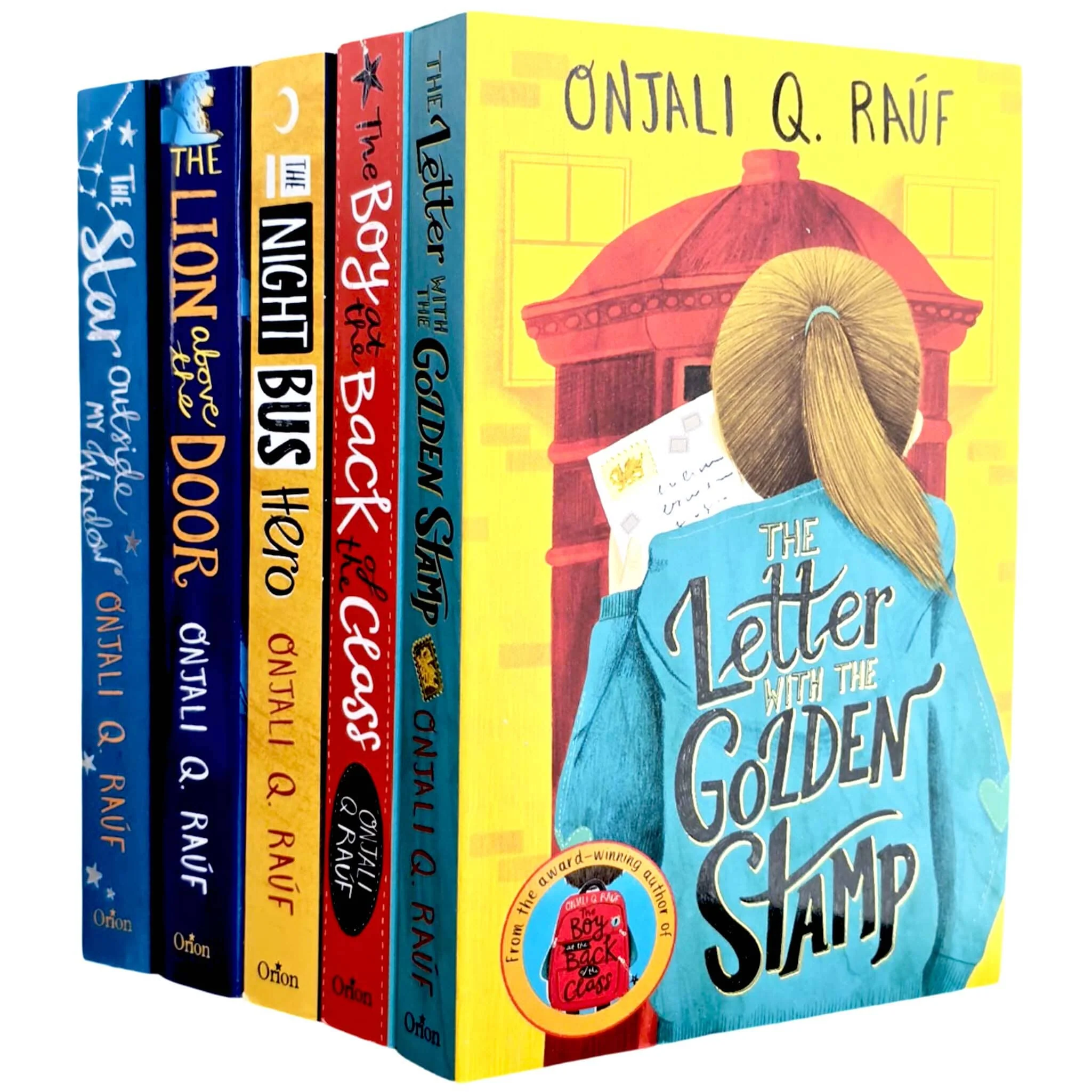 Onjali Q. Rauf Collection 5 Books Set (The Letter with the Golden Stamp and Other Novels)