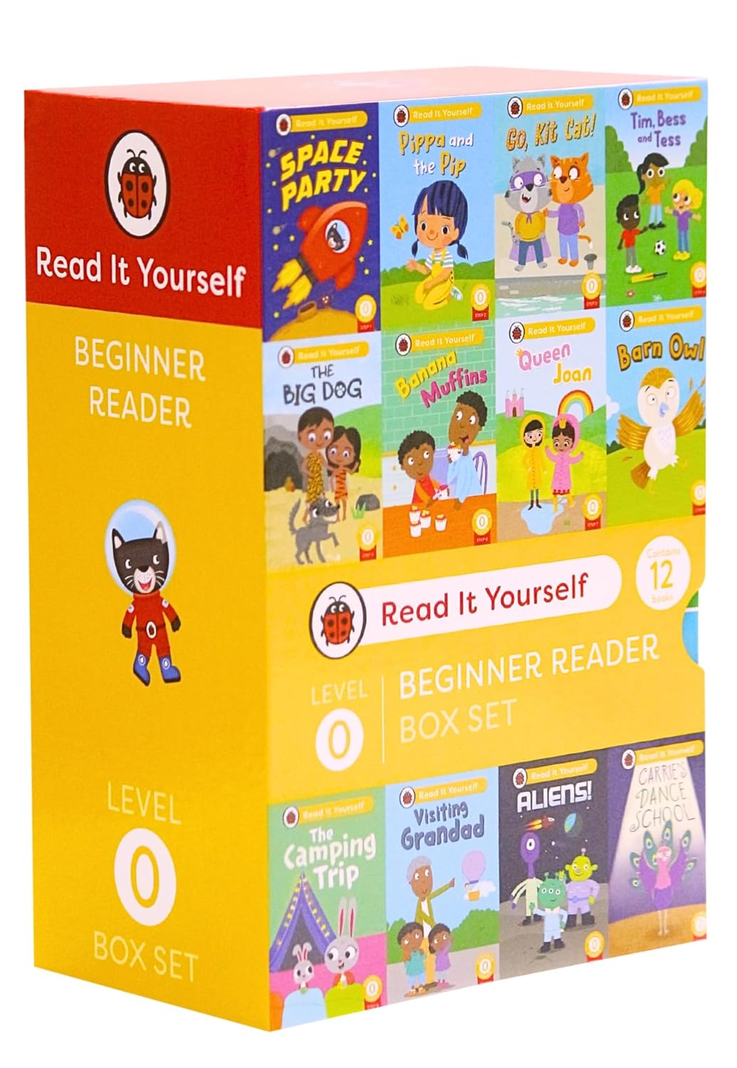 Read It Yourself with Ladybird: Phonics Readers Level 0: 12 Books Collection Box Set 