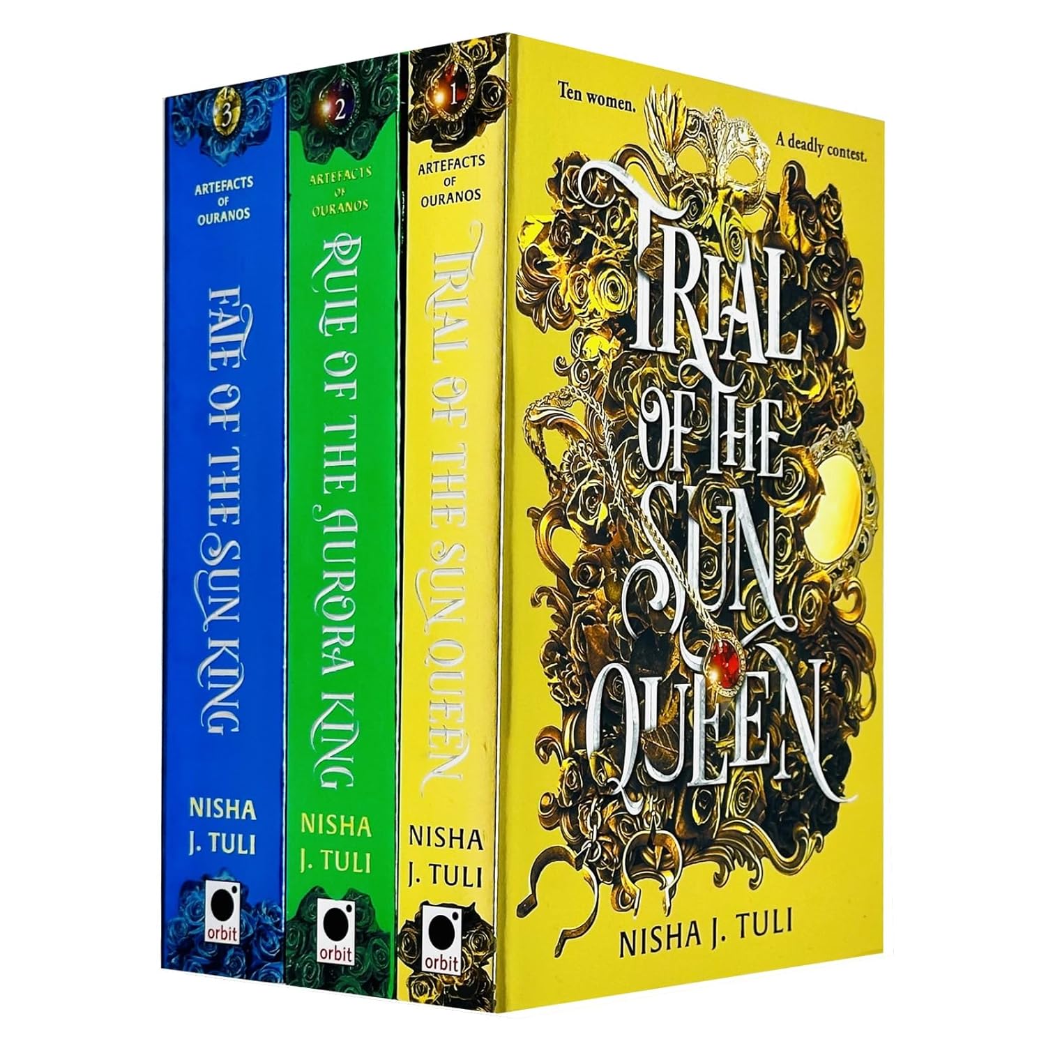 Artefacts of Ouranos Series 3 Books Collection Set By Nisha J. Tuli 