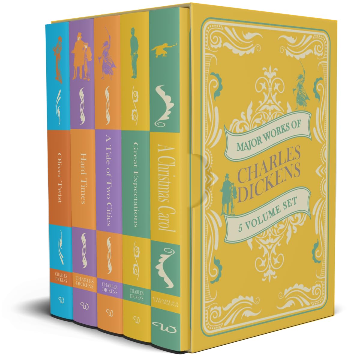 Major Works Of Charles Dickens 5 Books Set By Charles Dickens