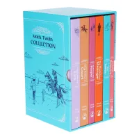 The Mark Twain Deluxe 6 Books Box Set By  Mark Twain