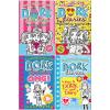 Dork Diaries Series By Rachel Renee Russell 4 Books Collection Set