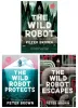 The Wild Robot Series By Peter Brown 3 Books Collection